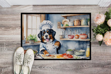Load image into Gallery viewer, Bernese Mountain Dog The Chef Doormat - 18X27 Indoor / Outdoor Rug | Made in USA