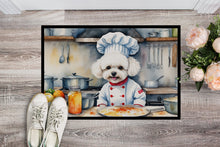Load image into Gallery viewer, Bichon Frise The Chef Doormat-24x36 Indoor / Outdoor Rug | Made in USA