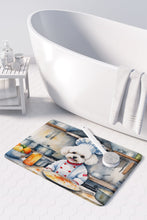 Load image into Gallery viewer, Bichon Frise The Chef Memory Foam Kitchen Mat