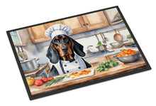 Load image into Gallery viewer, Black and Tan Coonhound The Chef Doormat-24x36 Indoor / Outdoor Rug | Made in USA