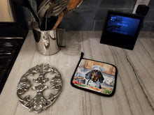 Load image into Gallery viewer, Black and Tan Coonhound The Chef Pot Holders - Set of 2 Decorative Kitchen Helpers | Made in the USA