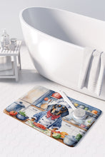 Load image into Gallery viewer, Bluetick Coonhound The Chef Memory Foam Kitchen Mat