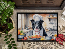 Load image into Gallery viewer, Border Collie The Chef Doormat-24x36 Indoor / Outdoor Rug | Made in USA