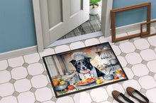 Load image into Gallery viewer, Border Collie The Chef Doormat-24x36 Indoor / Outdoor Rug | Made in USA