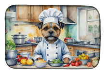 Load image into Gallery viewer, Border Terrier The Chef Dish Drying Mat