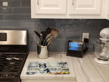 Load image into Gallery viewer, Borzoi The Chef Glass Cutting Boards – Durable, Decorative Kitchen Art