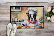 Load image into Gallery viewer, Boston Terrier The Chef Doormat - 18X27 Indoor / Outdoor Rug | Made in USA