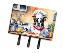 Load image into Gallery viewer, Boston Terrier The Chef Leash or Key Holder