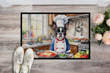 Load image into Gallery viewer, Boston Terrier The Chef Doormat - 18X27 Indoor / Outdoor Rug | Made in USA