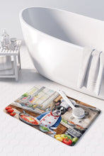 Load image into Gallery viewer, Boston Terrier The Chef Memory Foam Kitchen Mat