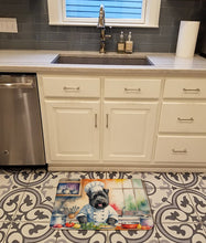 Load image into Gallery viewer, Bouvier des Flandres The Chef Memory Foam Kitchen Mat