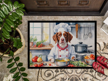 Load image into Gallery viewer, Brittany Spaniel The Chef Doormat-24x36 Indoor / Outdoor Rug | Made in USA