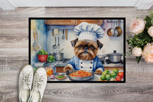Load image into Gallery viewer, Brussels Griffon The Chef Doormat-24x36 Indoor / Outdoor Rug | Made in USA