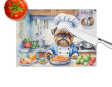 Load image into Gallery viewer, Brussels Griffon The Chef Glass Cutting Boards – Durable, Decorative Kitchen Art