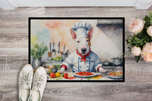 Load image into Gallery viewer, Bull Terrier The Chef Doormat-24x36 Indoor / Outdoor Rug | Made in USA