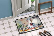 Load image into Gallery viewer, Bull Terrier The Chef Doormat-24x36 Indoor / Outdoor Rug | Made in USA