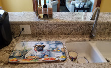Load image into Gallery viewer, Bullmastiff The Chef Dish Drying Mat