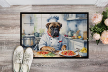 Load image into Gallery viewer, Bullmastiff The Chef Doormat-24x36 Indoor / Outdoor Rug | Made in USA