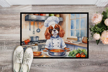 Load image into Gallery viewer, Cavalier Spaniel The Chef Doormat - 18X27 Indoor / Outdoor Rug | Made in USA