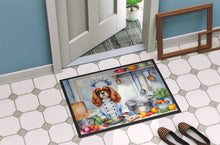 Load image into Gallery viewer, Cavalier Spaniel The Chef Doormat-24x36 Indoor / Outdoor Rug | Made in USA