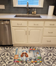 Load image into Gallery viewer, Cavalier Spaniel The Chef Memory Foam Kitchen Mat