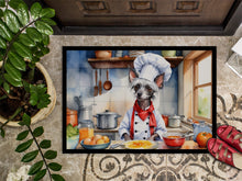 Load image into Gallery viewer, Chinese Crested The Chef Doormat-24x36 Indoor / Outdoor Rug | Made in USA