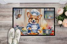 Load image into Gallery viewer, Corgi The Chef Doormat-24x36 Indoor / Outdoor Rug | Made in USA