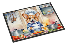 Load image into Gallery viewer, Corgi The Chef Doormat-24x36 Indoor / Outdoor Rug | Made in USA