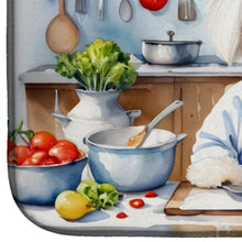 Load image into Gallery viewer, Coton de Tulear The Chef Dish Drying Mat