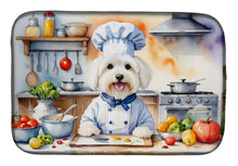 Load image into Gallery viewer, Coton de Tulear The Chef Dish Drying Mat