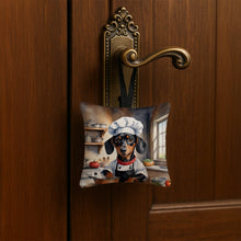Load image into Gallery viewer, Dachshund The Chef Hanging Square Fabric Ornament 3.5 × 3.5