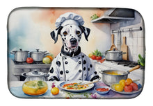 Load image into Gallery viewer, Dalmatian The Chef Dish Drying Mat