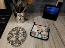 Load image into Gallery viewer, Dalmatian The Chef Pot Holders - Set of 2 Decorative Kitchen Helpers | Made in the USA