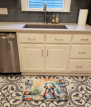 Load image into Gallery viewer, English Bulldog The Chef Memory Foam Kitchen Mat