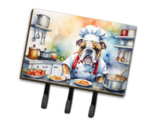 Load image into Gallery viewer, English Bulldog The Chef Leash or Key Holder