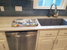 Load image into Gallery viewer, English Bulldog The Chef Dish Drying Mat