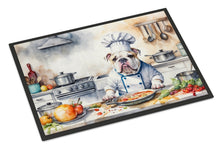Load image into Gallery viewer, English Bulldog The Chef Doormat - 18X27 Indoor / Outdoor Rug | Made in USA