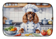 Load image into Gallery viewer, English Cocker Spaniel The Chef Dish Drying Mat
