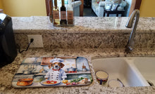 Load image into Gallery viewer, English Foxhound The Chef Dish Drying Mat