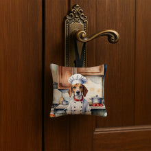 Load image into Gallery viewer, English Foxhound The Chef Hanging Square Fabric Ornament 3.5 × 3.5