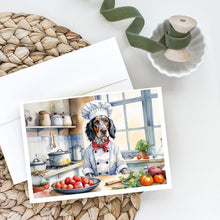 Load image into Gallery viewer, English Setter The Chef Greeting Cards - Blank Note Cards – 8-Pack of Artist-Designed Cards with Envelopes