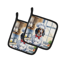 Load image into Gallery viewer, English Setter The Chef Pot Holders - Set of 2 Decorative Kitchen Helpers | Made in the USA