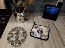 Load image into Gallery viewer, English Springer Spaniel The Chef Pot Holders - Set of 2 Decorative Kitchen Helpers | Made in the USA