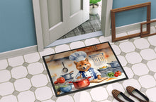 Load image into Gallery viewer, Finnish Spitz The Chef Doormat-24x36 Indoor / Outdoor Rug | Made in USA