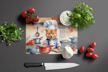 Load image into Gallery viewer, Finnish Spitz The Chef Glass Cutting Boards – Durable, Decorative Kitchen Art
