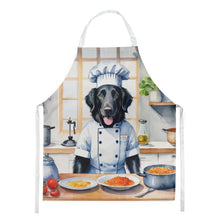 Load image into Gallery viewer, Flat-Coated Retriever The Chef Apron – Artist-Designed Kitchen, BBQ &amp; Craft Apron
