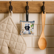 Load image into Gallery viewer, Flat-Coated Retriever The Chef Hanging Square Fabric Ornament 3.5 × 3.5
