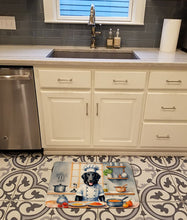 Load image into Gallery viewer, Flat-Coated Retriever The Chef Memory Foam Kitchen Mat