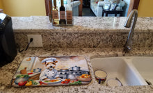 Load image into Gallery viewer, Fox Terrier The Chef Dish Drying Mat