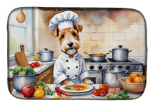Load image into Gallery viewer, Fox Terrier The Chef Dish Drying Mat